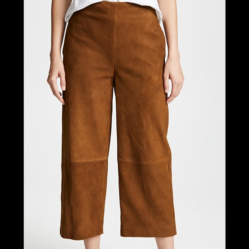 VINCE Suede Coulattes Size 2